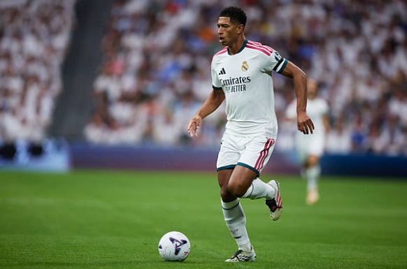 Bellingham tìm lại đúng với hình ảnh đỉnh cao khi vừa gia nhập Real. Ảnh: Alvaro Medranda/Quality Sport Images/Getty Images.