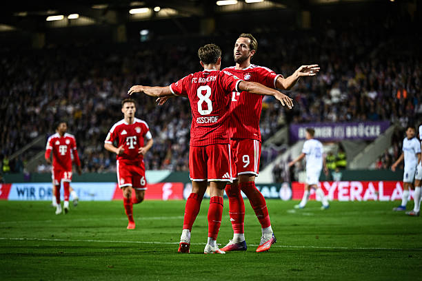 Ảnh bài viết Cú đúp của Kane giúp Bayern ngược dòng đè bẹp Osnabruck