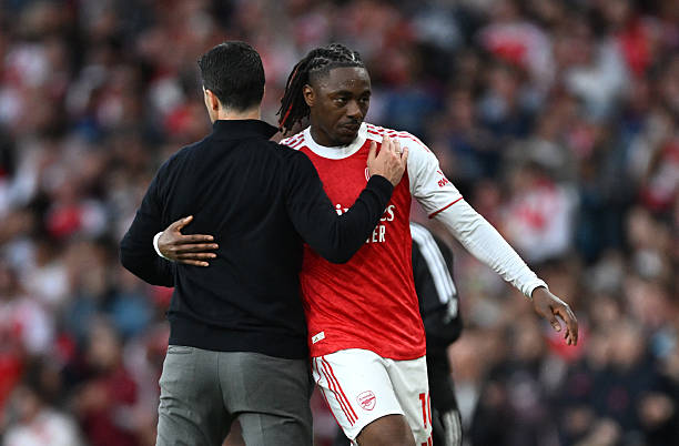 Eberechi Eze có thể trở thành giải phải cho Mikel Arteta. Ảnh: Stuart MacFarlane/Getty Images