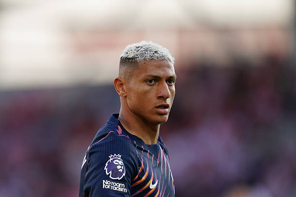 Richarlison nhiều khả năng sẽ rời Tottenham hè này. Ảnh: Harvey Murphy/Getty Images