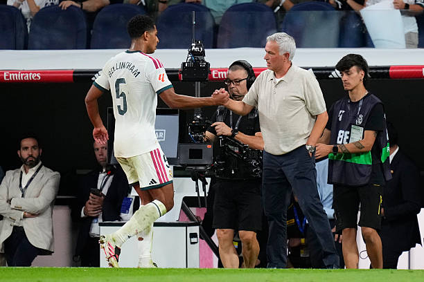 Chính sách xoay tua của Mourinho sẽ rất cần thiết với Bellingham. Ảnh: Jose Breton/Pics Action/NurPhoto via Getty Images.