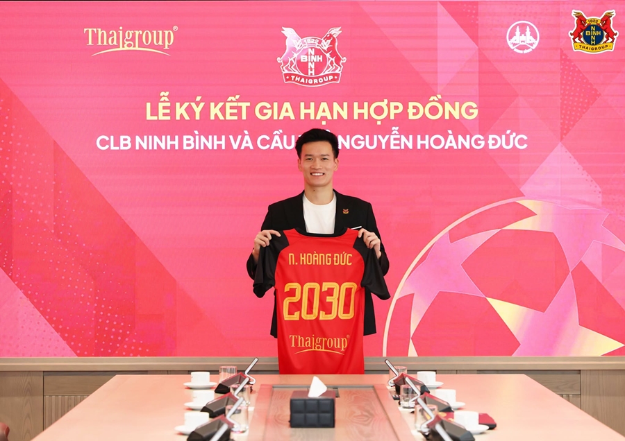 Ảnh bài viết Ninh Bình gia hạn Hoàng Đức, mở đường cho xuất ngoại