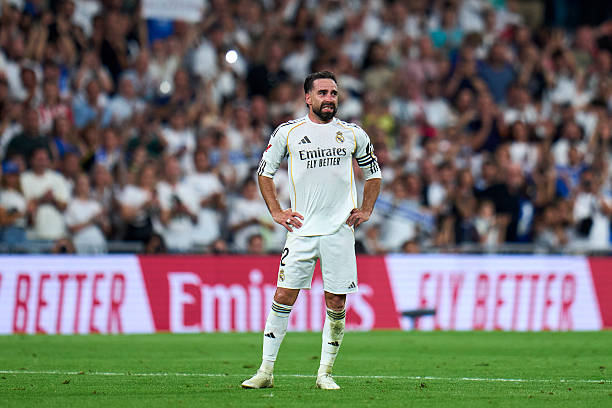 Carvajal vẫn đang tìm bến đỗ mới. Ảnh của Diego Souto/Getty Images.