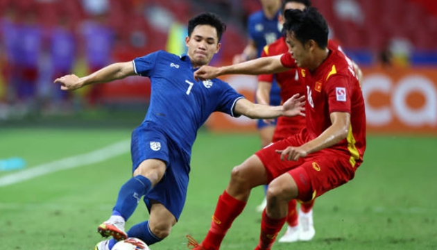 Cặp đấu U23 Việt Nam với U23 Th&aacute;i Lan rất được mong chờ tại ASIAD 20. Ảnh: Yong Teck Lim/Getty Images