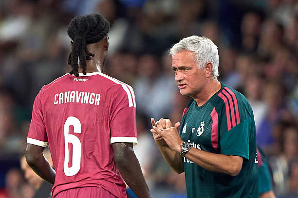 Kế hoạch của Mourinho vẫn còn chỗ cho Camavinga. Ảnh: Jose Manuel Alvarez Rey/Getty Images.