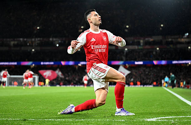 Không ít người hâm mộ Arsenal sẽ tiếc nuối về sự ra đi của Martinelli. Ảnh: Stuart MacFarlane/Arsenal FC via Getty Images.