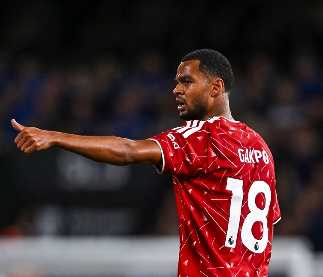 Cody Gakpo – 8,1 điểm. Đóng vai trò then chốt trong bàn mở tỷ số của Liverpool với đường chuyền dọn cỗ vừa tầm cho Isak. Chỉ vài phút sau, Gakpo lại có pha kiến tạo thứ hai bằng cú vẩy má ngoài điệu nghệ để Isak lập công. Ảnh: Liverpool.