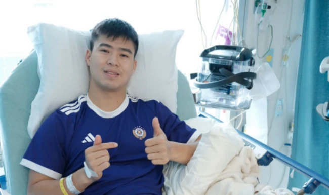 Ảnh bài viết Duy Mạnh phẫu thuật thành công chấn thương tại Mỹ