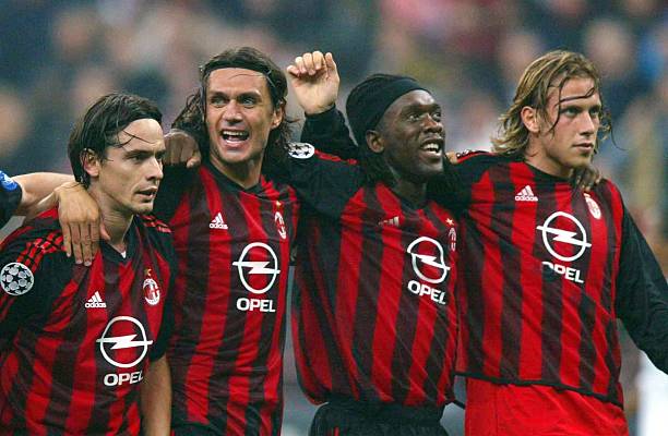 AC Milan trở thành nơi Seedorf tỏa sáng bền bỉ nhất. Ảnh: Martin Rose/Bongarts/Getty.