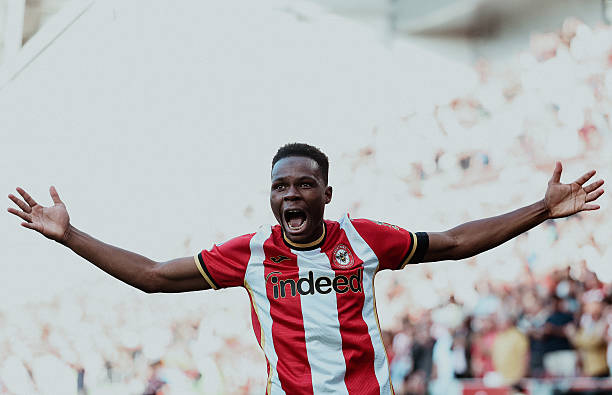 Sangare nâng tầm tuyến giữa Brentford. Ảnh của Ryan Pierse/Getty Images.