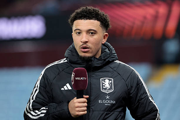 Jadon Sancho chưa có đội bóng mới. Ảnh: Jean Catuffe/Getty Images