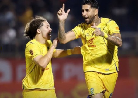 SLNA giành trọn 3 điểm ở trận ra quân tại V-League 2026/27. Ảnh: CLB SLNA.
