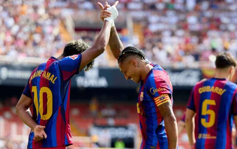 Ảnh bài viết Chấm điểm Barcelona: Yamal thăng hoa; Pedri xứng danh nhạc trưởng