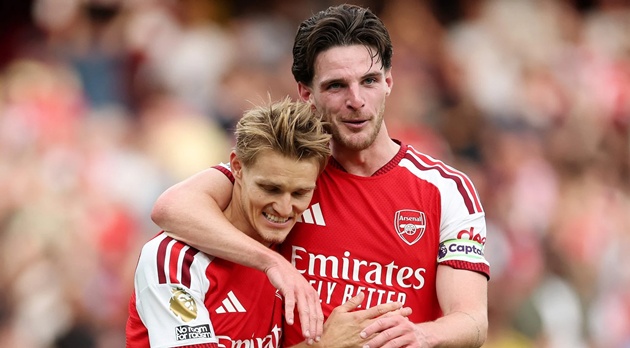 Arsenal trên cơ so với Chelsea. (Ảnh: Justin Setterfield/Getty Images)