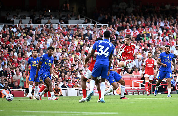 Những trụ cột như Havertz hay Odegaard một lần nữa tỏa sáng trong các trận đấu lớn. Ảnh: David Price/Arsenal FC via Getty Images.