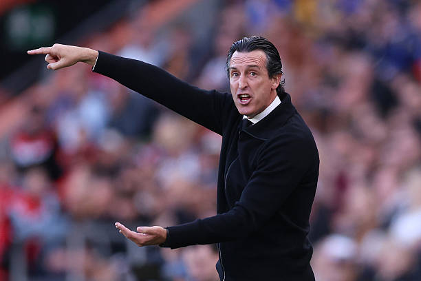 Unai Emery đau đầu với vấn đề của Aston Villa. Ảnh: Catherine Ivill - AMA/Getty Images