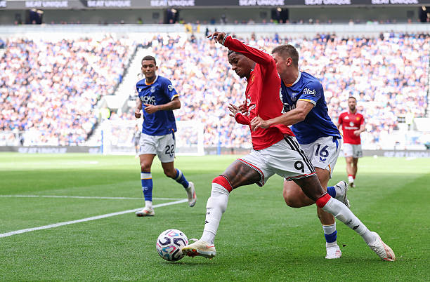 Rashford có một màn trình diễn ấn tượng trước Everton. Ảnh: Lee Parker - CameraSport via Getty Images.
