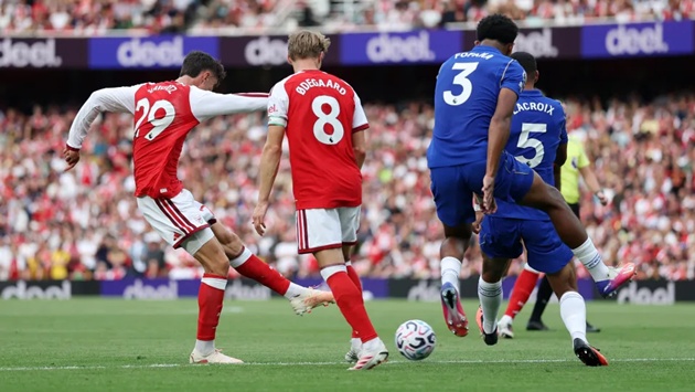 Havertz có duyên với mành lưới của Chelsea. (Ảnh: Martin Lipton/Getty Images)