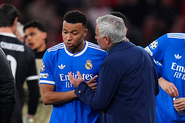 Mourinho đối mặt bài toán khó mang tên Mbappe. Ảnh: Angel Martinez/Getty Images.