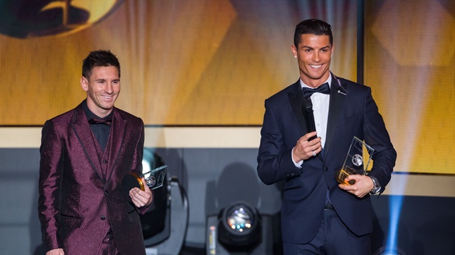 Ronaldo và Messi từng thống trị mọi danh hiệu cá nhân. Ảnh: Sky Sports.