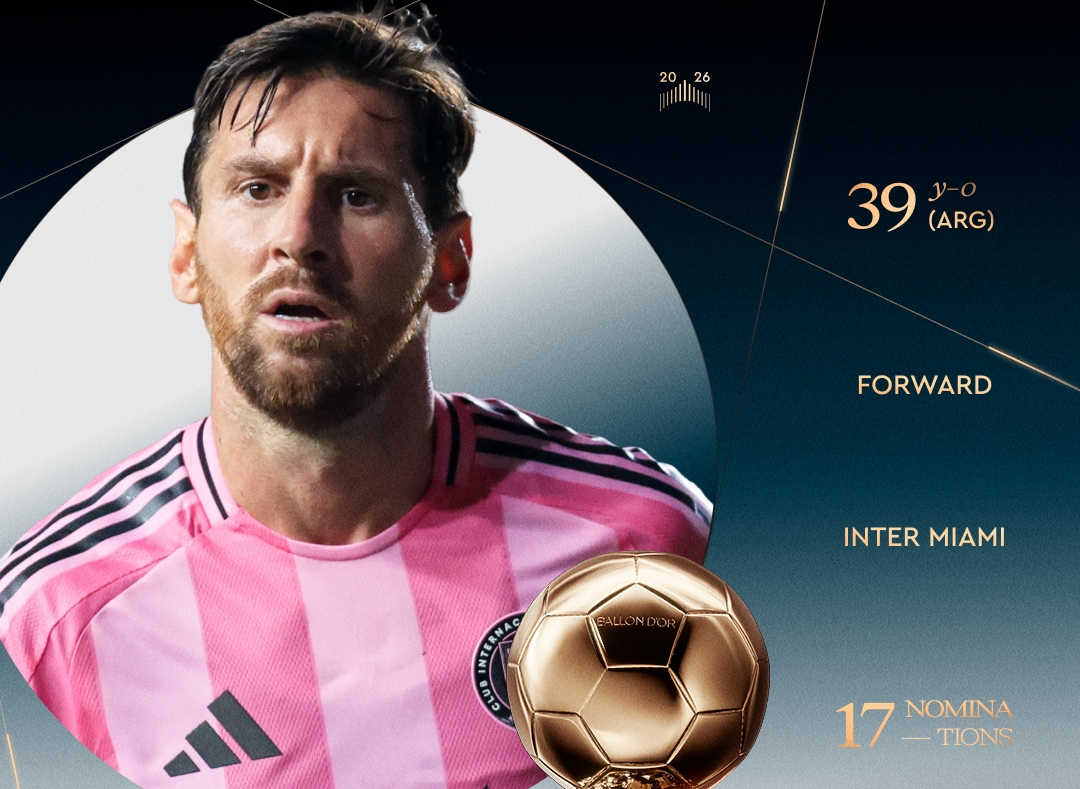 Ảnh bài viết Messi tranh Quả bóng Vàng 2026 cùng Mbappe