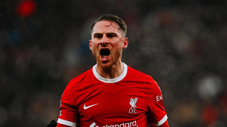 Alexis Mac Allister có khả năng sẽ chia tay Liverpool trước khi hợp đồng hiện tại hết hạn. Ảnh: Liverpool FC.