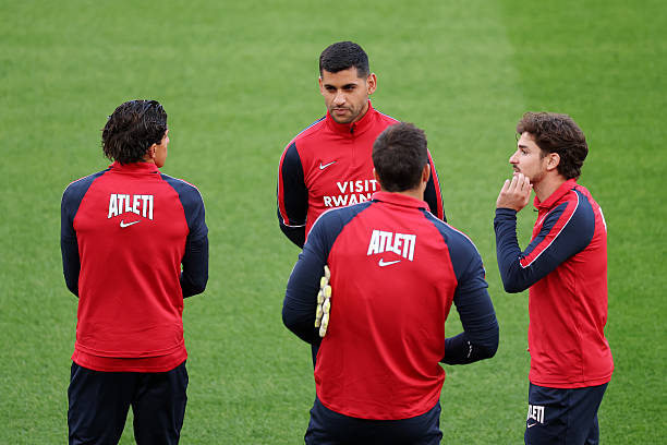 Atletico Madrid sẵn sàng cho chuyến làm khách đến Anfield. Ảnh của Jan Kruger/Getty Images.
