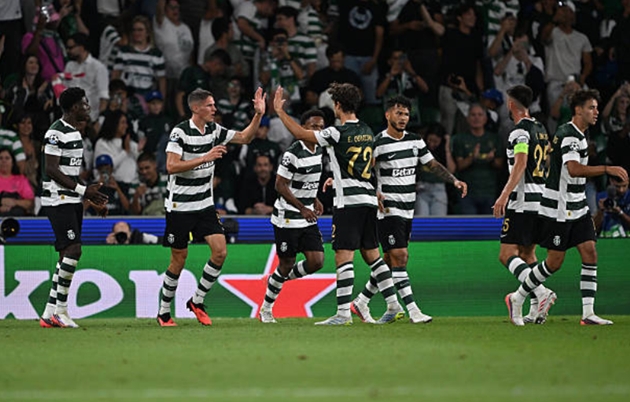 Sporting ngược dòng đánh bại Galatasaray. Ảnh: Burak Akbulut/Anadolu qua Getty Images