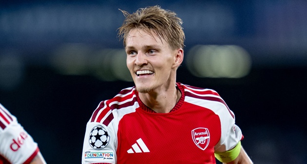 Ảnh bài viết Arteta giải mã vai trò mới giúp Odegaard hạ gục Napoli