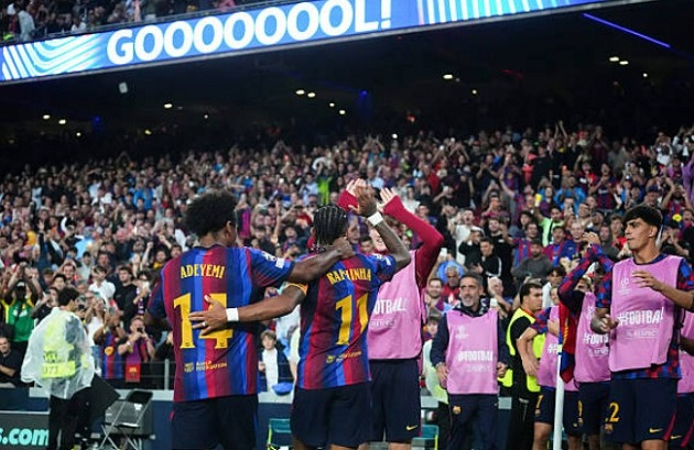 Barca đang trình diễn thứ bóng đá cuốn hút. Ảnh: Sergio Ruiz / Pressinphoto / Icon Sport.