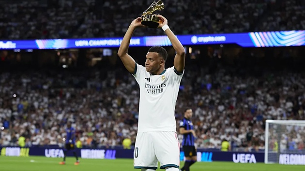 Mbappe l&agrave; vua ph&aacute; lưới Champions League m&ugrave;a trước. (Ảnh: Katharine Sharpe/Getty Images)