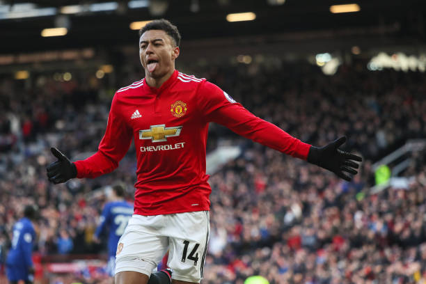 Lingard biến màn ăn mừng thành biểu tượng thương hiệu toàn cầu. Ảnh: Matthew Ashton/AMA/Getty Images.