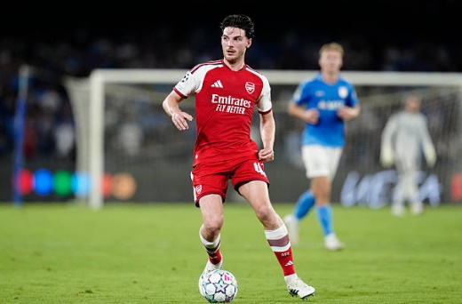 Ảnh bài viết Rice khẳng định chắc nịch về số trận thi đấu cho Arsenal