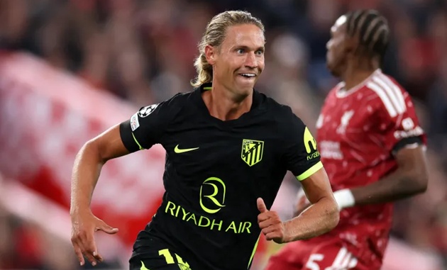 Llorente chỉ cần 6 cú sút để phá lưới Liverpool 5 lần. (Ảnh: Jan Kruger/Getty Images)
