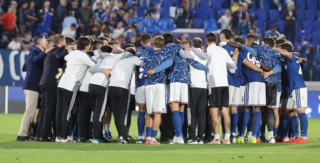Fabregas và Como chào sân Champions League hoành tráng. (Ảnh: EPA Images)