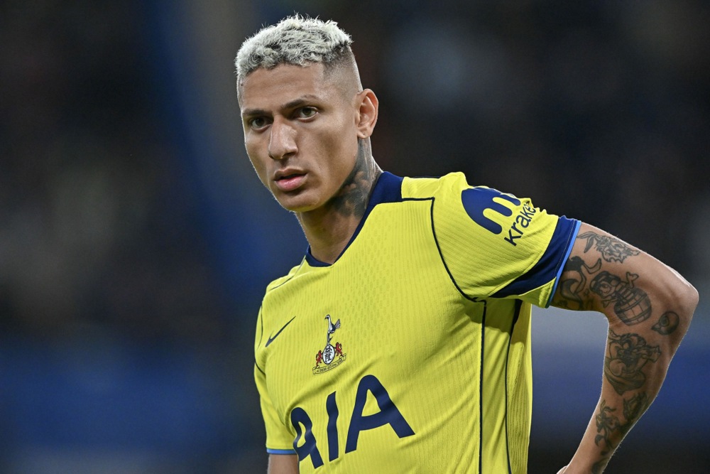 Richarlison được cho không còn nằm trong kế hoạch của Tottenham. Ảnh: EPA/Vince Mignott.