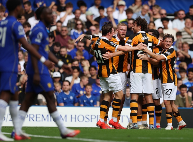Hull City đã có trận đấu ấn tượng. Ảnh: EPA.