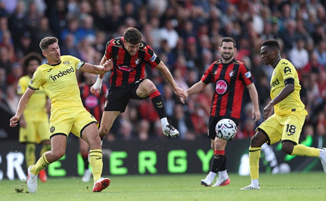 Ảnh bài viết Rượt đuổi nghẹt thở, Bournemouth chia điểm với Brentford