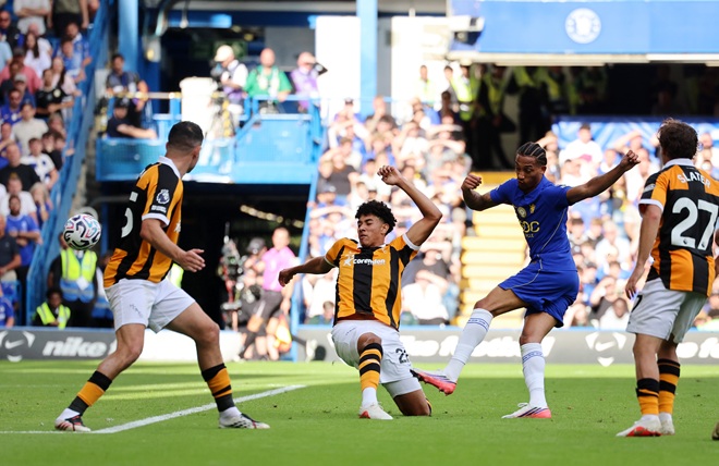 Joao Pedro đã có màn trình diễn ấn tượng, giúp Chelsea giữ điểm. Ảnh: EPA.