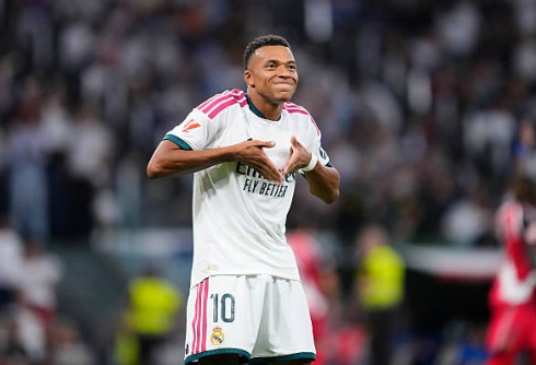 Ảnh bài viết Chấm điểm Real Madrid: Mbappe đẳng cấp; Dấu ấn từ bộ đôi Vini - Bellingham