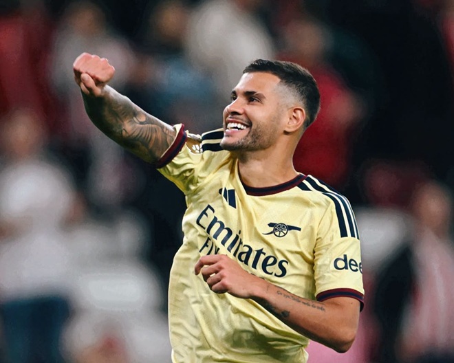 Ảnh bài viết Bruno Guimaraes "không thể tin nổi" khi ghi bàn đầu tiên cho Arsenal