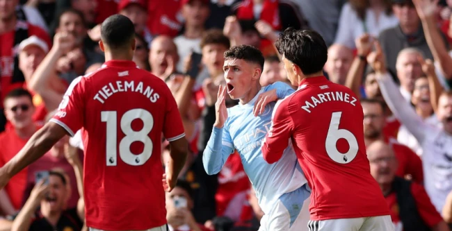 Ảnh bài viết Man Utd 0-0 Man City: Thẻ đỏ cho Foden