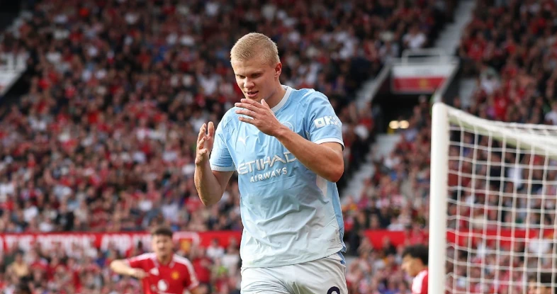 Ảnh bài viết Man Utd 0-1 Man City: Haaland xé lưới Lammens