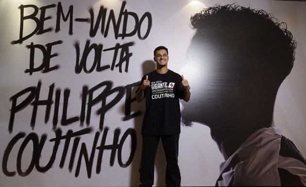 Ảnh bài viết Neymar liên quan thế nào đến việc Coutinho đến Santos?