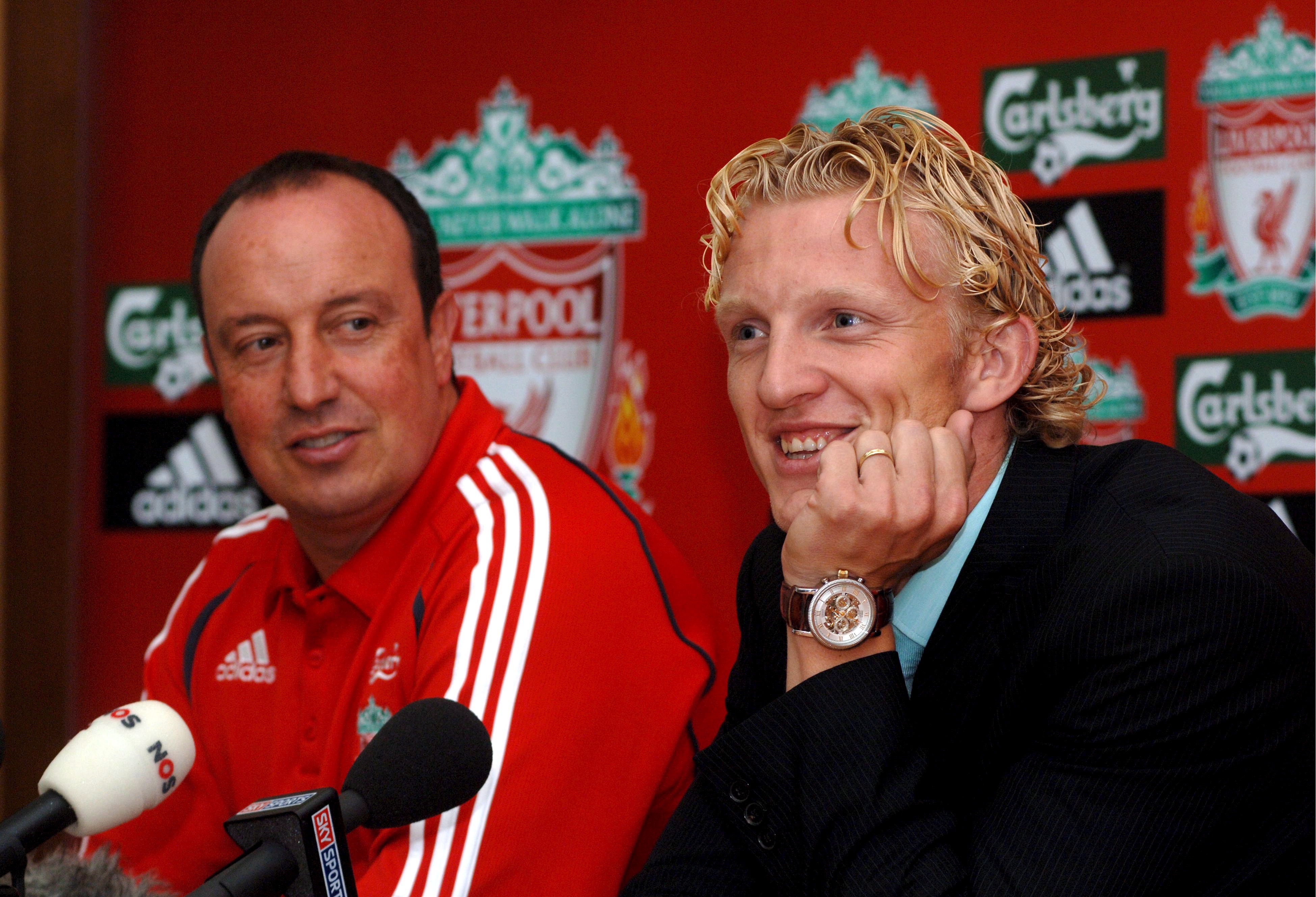 Benitez sớm nhận ra giá trị đặc biệt của Dirk Kuyt. (Ảnh: EPA Images)