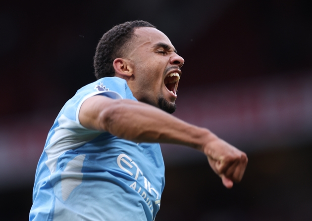 Iliman Ndiaye góp công lớn vào chiến thắng của Manchester City. Ảnh: EPA/ADAM VAUGHAN