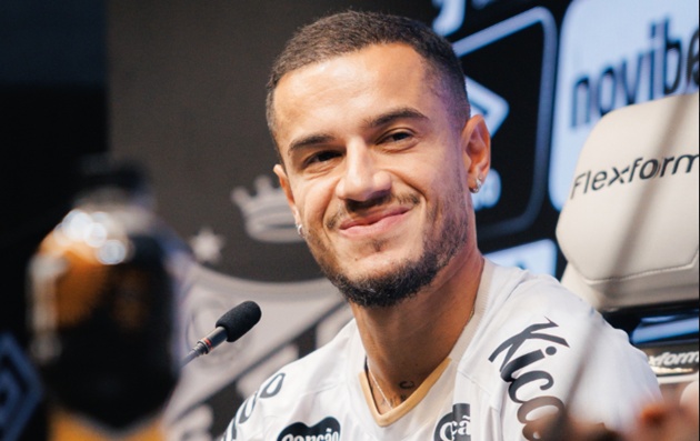 Ảnh bài viết Philippe Coutinho gia nhập Santos đến hết năm 2026