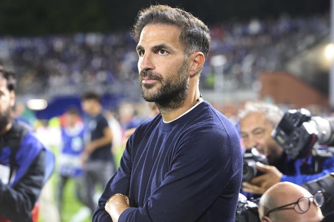 Fabregas đang được đánh giá rất cao ở Como. Ảnh: EPA.