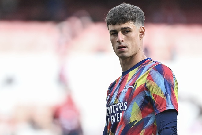 Kepa Arrizabalaga – 6,5 điểm. Kepa chắc chắn sẽ không hài lòng khi Arsenal không thể giữ sạch lưới dù có một trận đấu tương đối nhàn nhã. Ảnh: EPA.