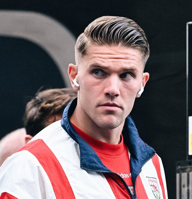 Viktor Gyokeres – 6,8 điểm. Tiền đạo người Thụy Điển chưa đủ chủ động trong việc di chuyển, thực hiện những pha chạy chỗ để tự tạo khoảng trống trong vòng cấm. Ảnh: Arsenal.
